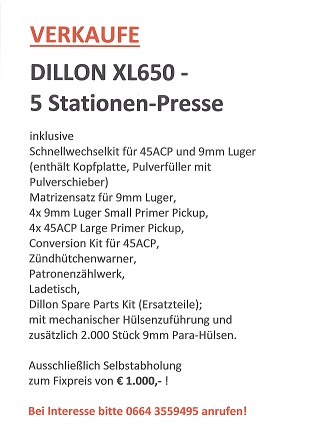 Dillon XL650